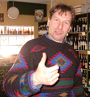 What a looney! - would you buy wine off this bloke? No? neither would he!